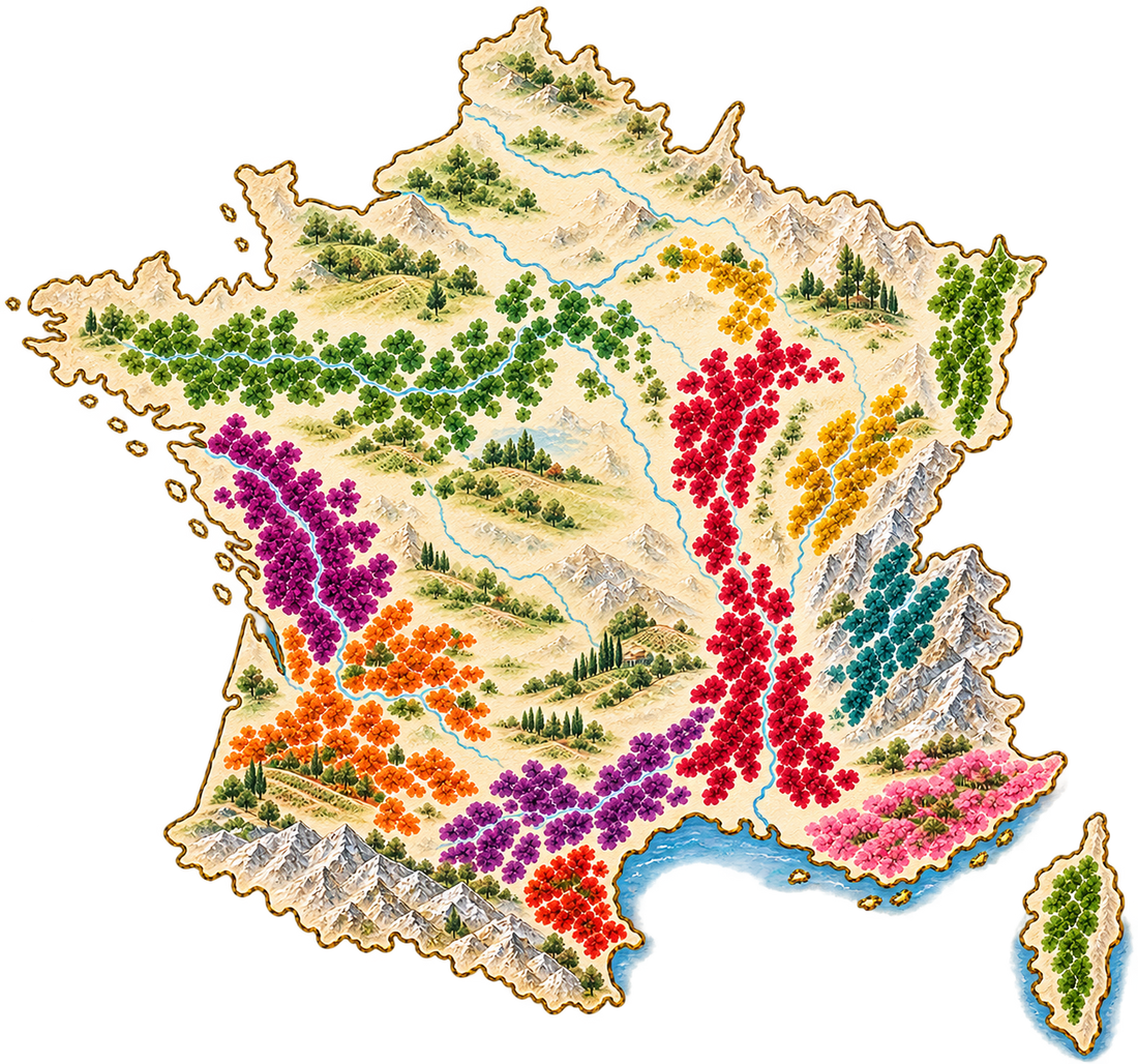 Découverte d’une région viticole française